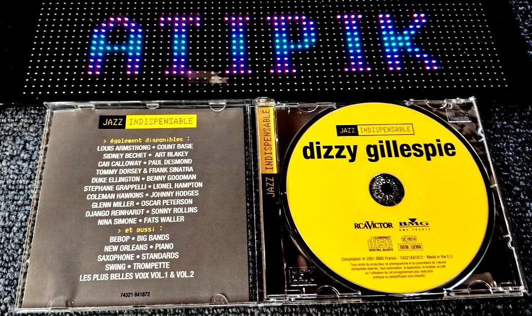 🎺 Cd Dizzy Gillespie, El Payaso Genial De La Trompeta Bebop 🔥 – photo 3